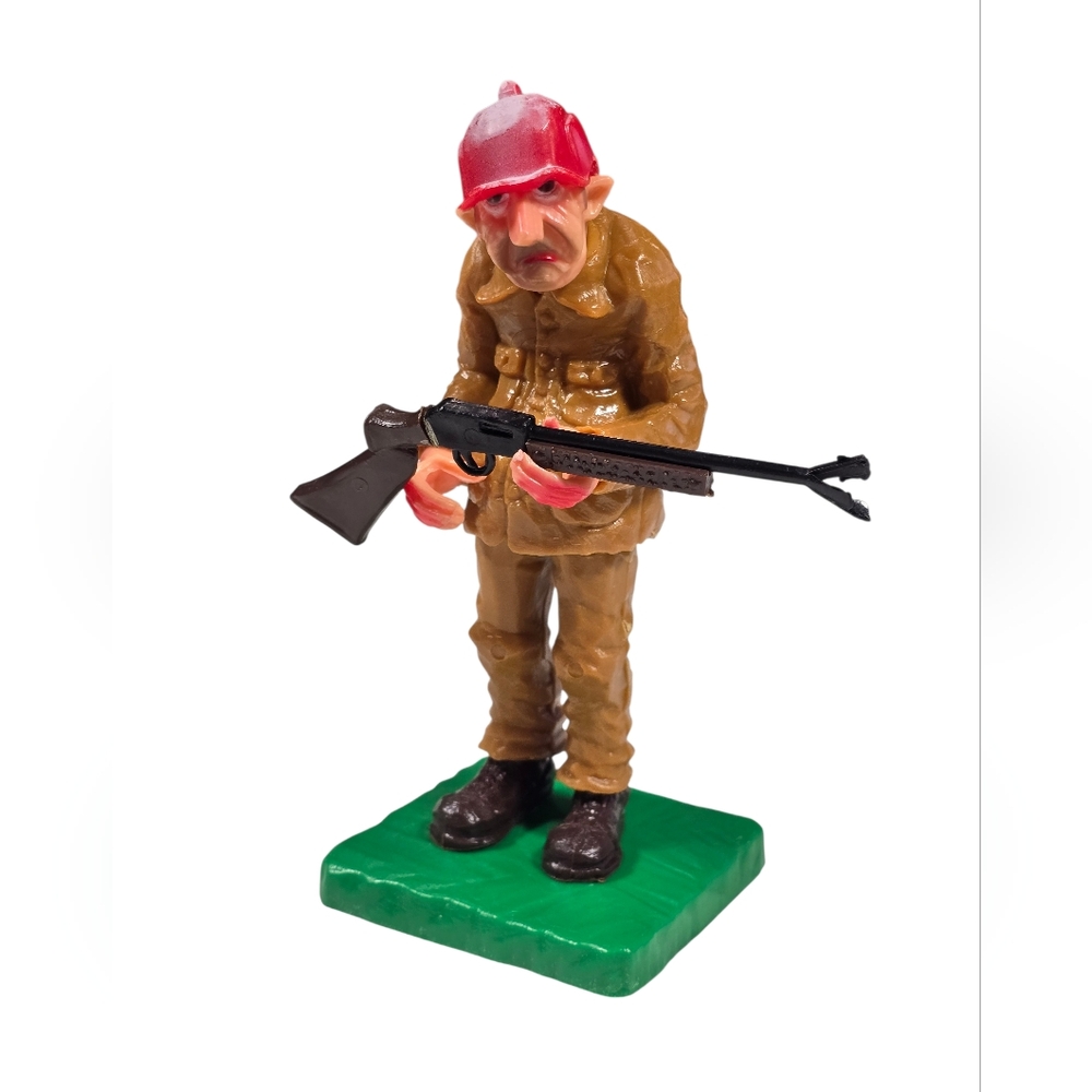 Vintage 1970s Wilton Hunter Old Man Cake Topper Decoration